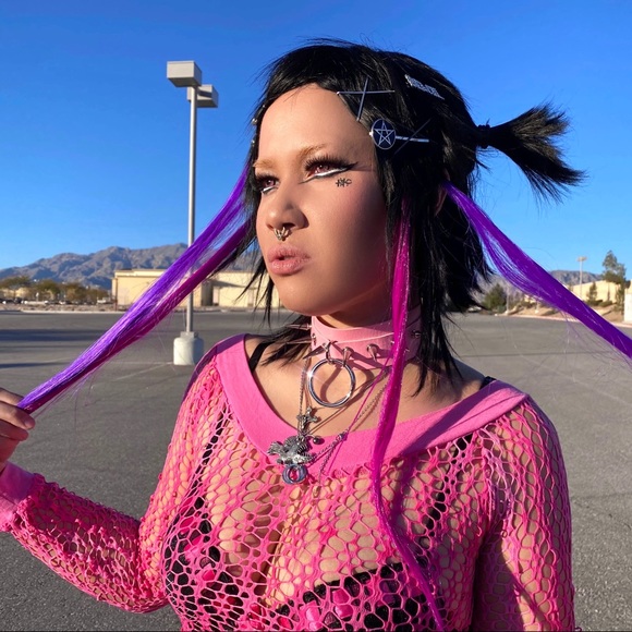 𝐁𝐚𝐝 𝐊𝐢𝐭𝐭𝐲💓 Spiked Bondage Choker - Picture 4 of 4